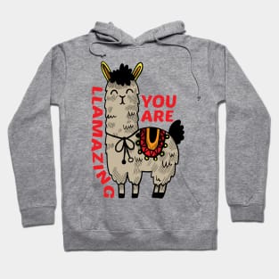 Alpaca Llama Funny Quote Hoodie